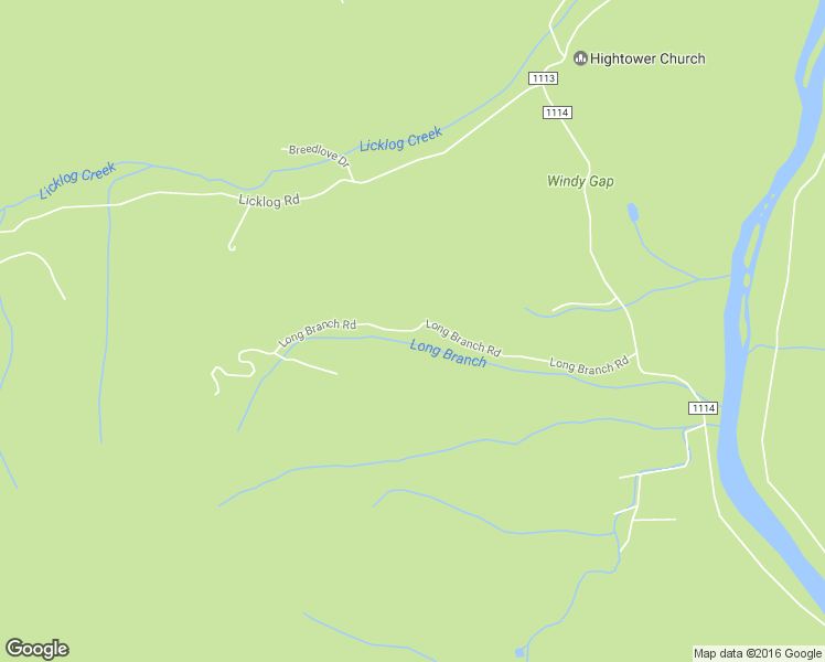 map of restaurants, bars, coffee shops, grocery stores, and more near 135 Long Branch Road in Bryson City