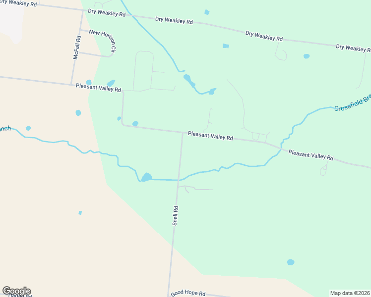 map of restaurants, bars, coffee shops, grocery stores, and more near 127 Pleasant Valley Road in Ethridge