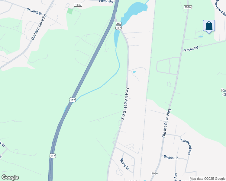 map of restaurants, bars, coffee shops, grocery stores, and more near 106 Honey Dew Drive in Dudley