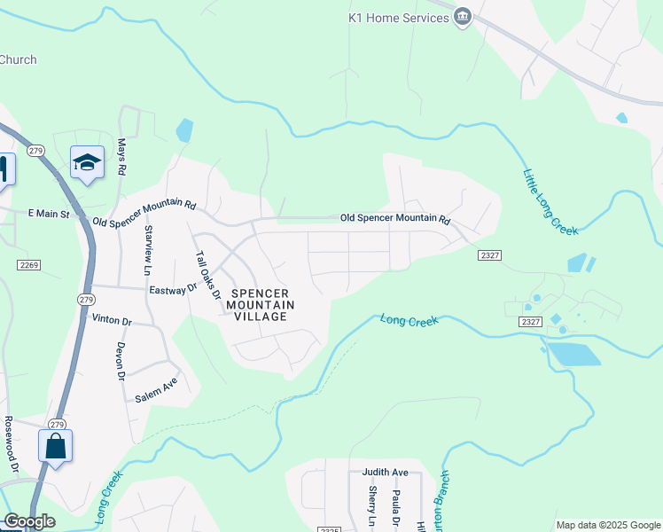 map of restaurants, bars, coffee shops, grocery stores, and more near 1824 Greenbrook trail in Dallas