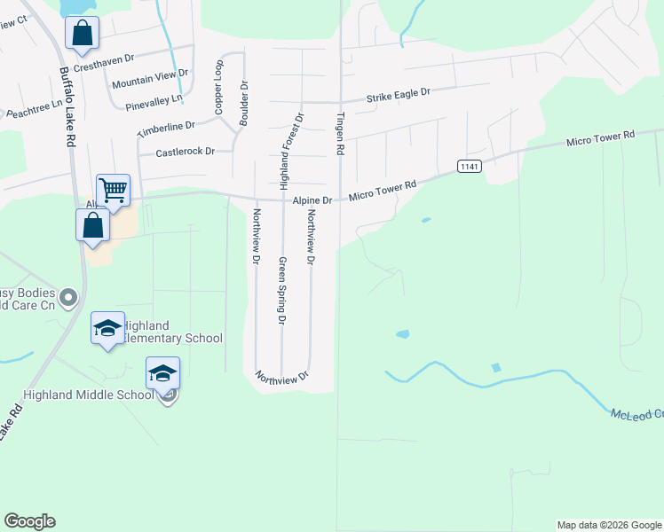 map of restaurants, bars, coffee shops, grocery stores, and more near 1732 Tingen Road in Broadway