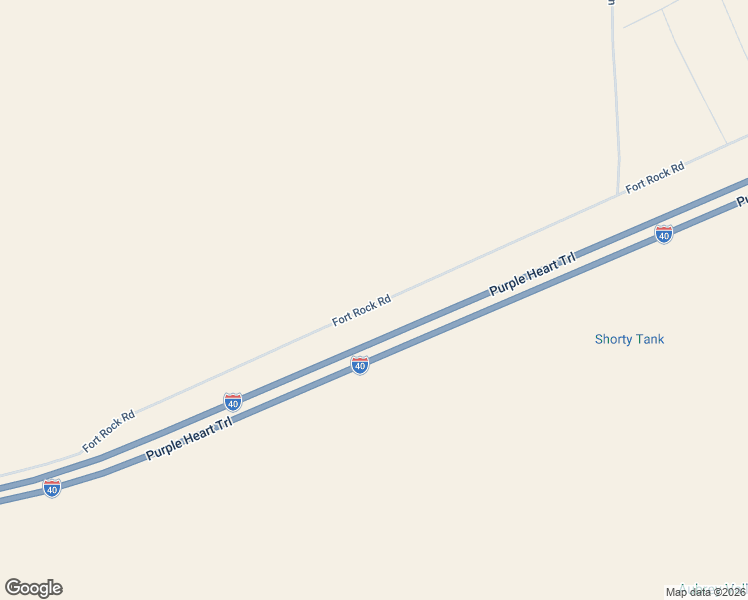 map of restaurants, bars, coffee shops, grocery stores, and more near 28564 Fort Rock Road in Seligman