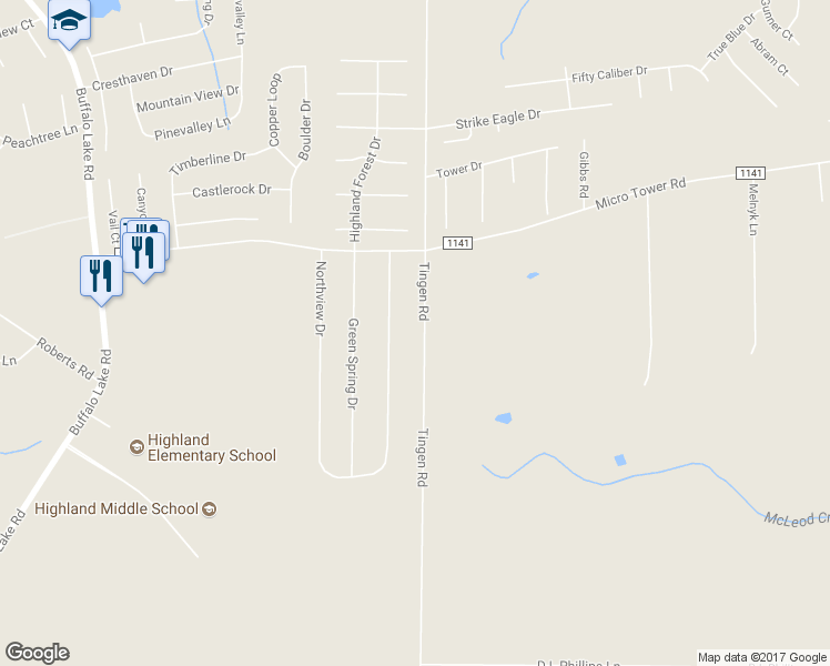 map of restaurants, bars, coffee shops, grocery stores, and more near 1732 Tingen Road in Broadway