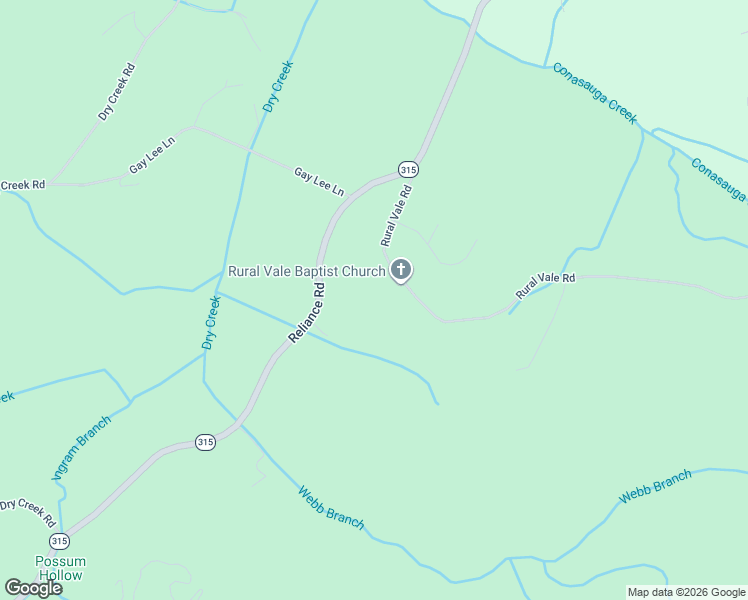 map of restaurants, bars, coffee shops, grocery stores, and more near 160 Rural Vale Road in Tellico Plains