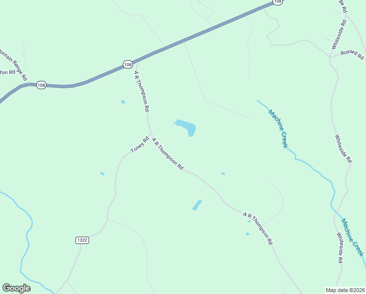 map of restaurants, bars, coffee shops, grocery stores, and more near 642 A R Thompson Road in Mill Spring