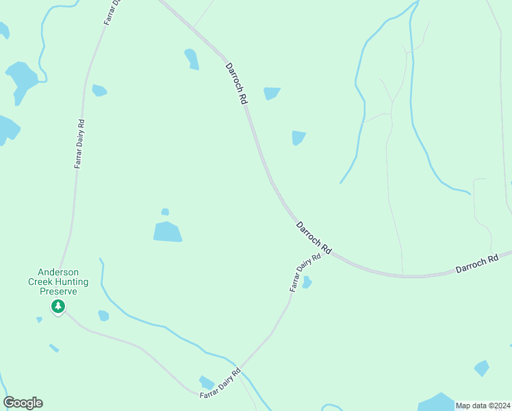 map of restaurants, bars, coffee shops, grocery stores, and more near 2121 Darroch Road in Lillington