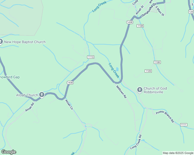 map of restaurants, bars, coffee shops, grocery stores, and more near 861 Snowbird Road in Robbinsville