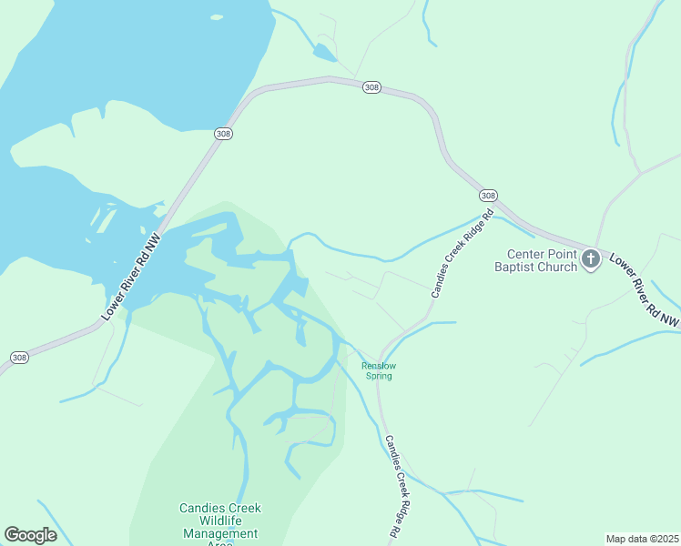 map of restaurants, bars, coffee shops, grocery stores, and more near 8815 Candies Creek Ridge Road in Charleston