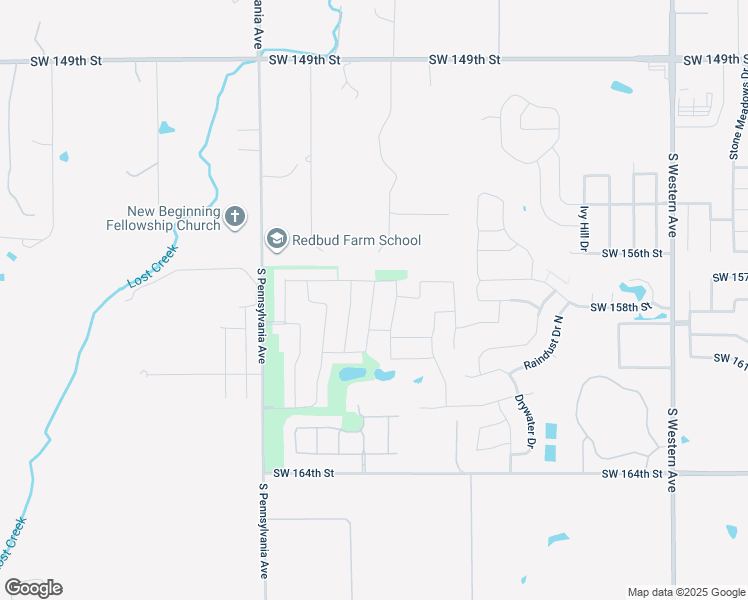 map of restaurants, bars, coffee shops, grocery stores, and more near 15525 Country Edge Drive in Oklahoma City