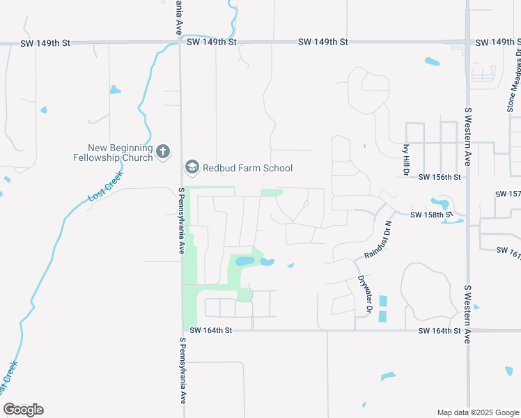 map of restaurants, bars, coffee shops, grocery stores, and more near 15525 Country Edge Drive in Oklahoma City