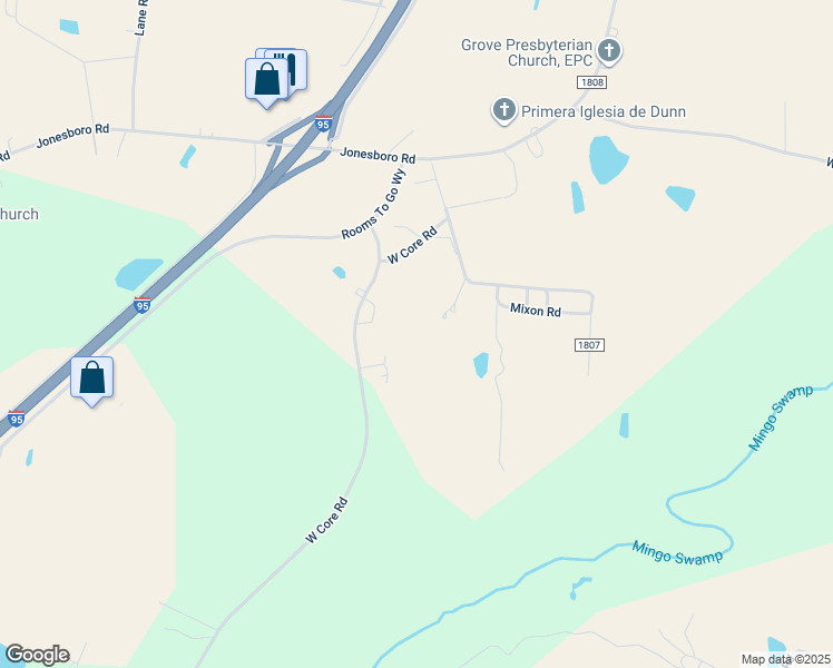map of restaurants, bars, coffee shops, grocery stores, and more near in Angier