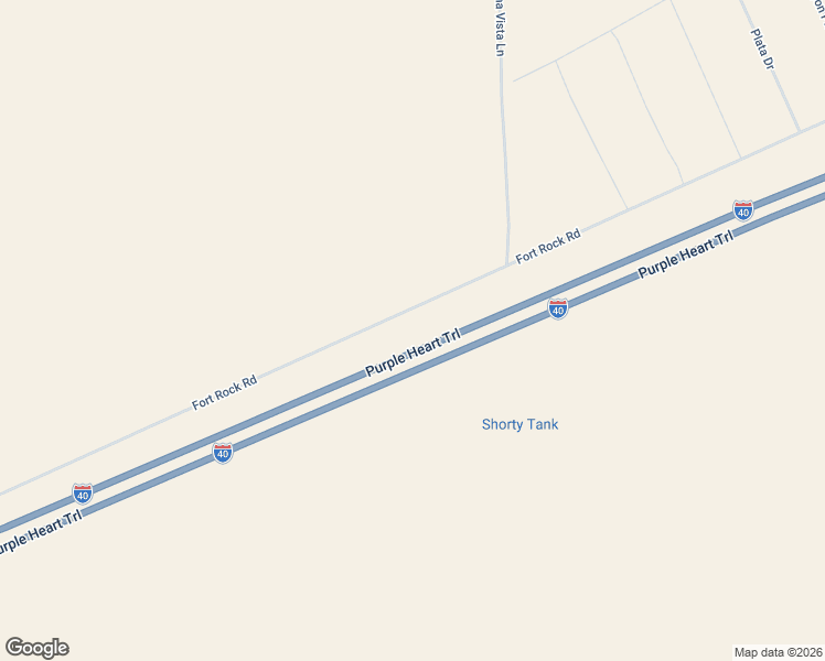 map of restaurants, bars, coffee shops, grocery stores, and more near 28203 Fort Rock Road in Seligman