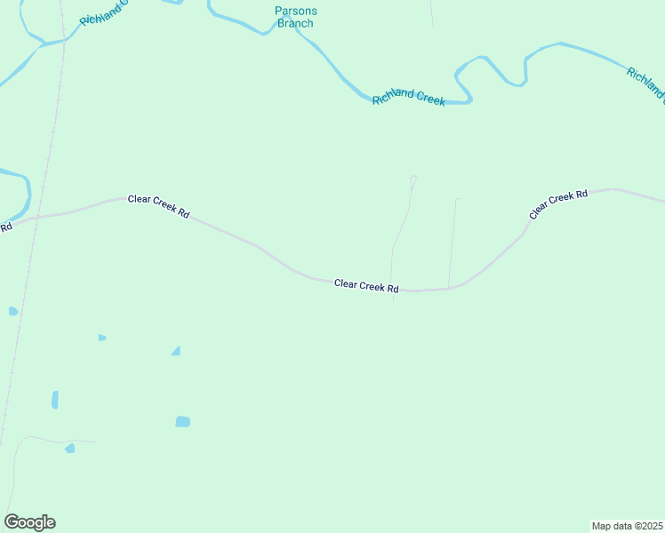 map of restaurants, bars, coffee shops, grocery stores, and more near 1217 Clear Creek Road in Pulaski