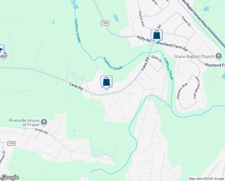 map of restaurants, bars, coffee shops, grocery stores, and more near 1514 Lane Road in Mount Holly