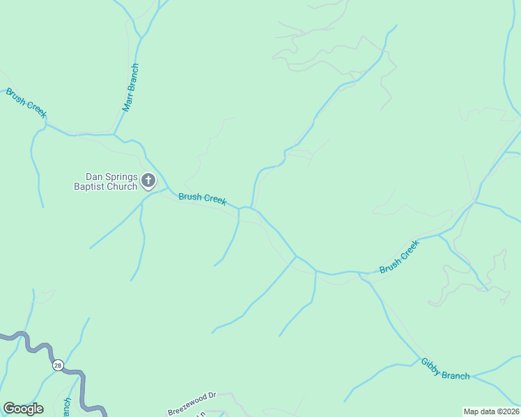 map of restaurants, bars, coffee shops, grocery stores, and more near 10 Hickory Cove Road in Bryson City