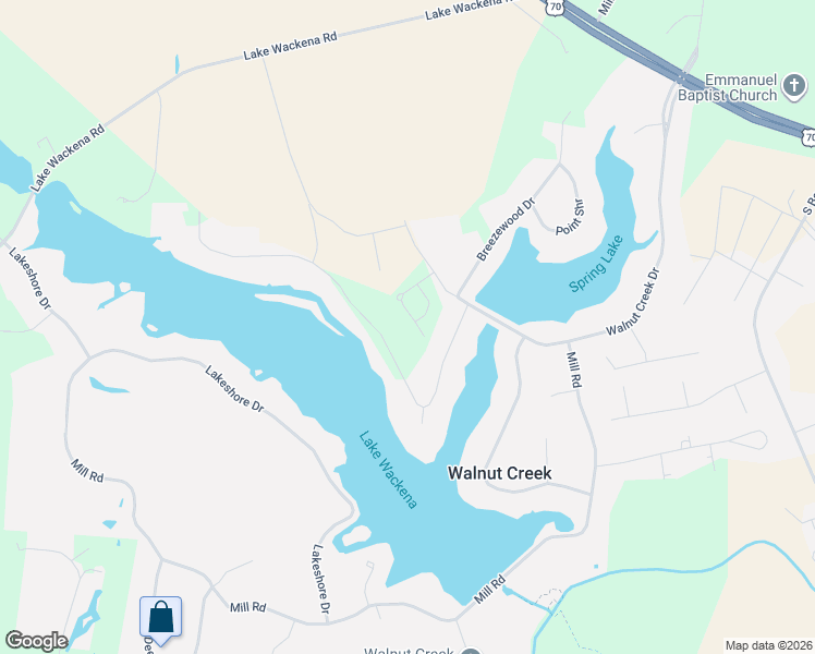 map of restaurants, bars, coffee shops, grocery stores, and more near 129 Muirfield Place in Goldsboro