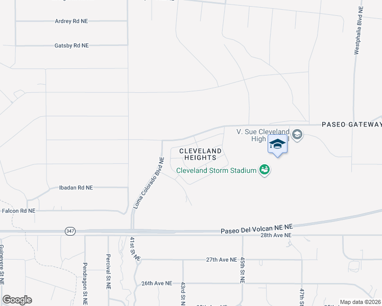 map of restaurants, bars, coffee shops, grocery stores, and more near 3208 Berkshire Road Northeast in Rio Rancho