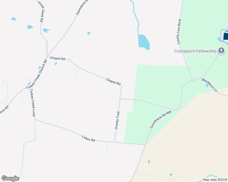 map of restaurants, bars, coffee shops, grocery stores, and more near 455 Chapel Road in Tullahoma