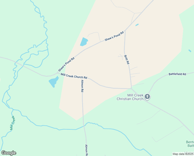 map of restaurants, bars, coffee shops, grocery stores, and more near 315 Mill Creek Church Road in Newton Grove