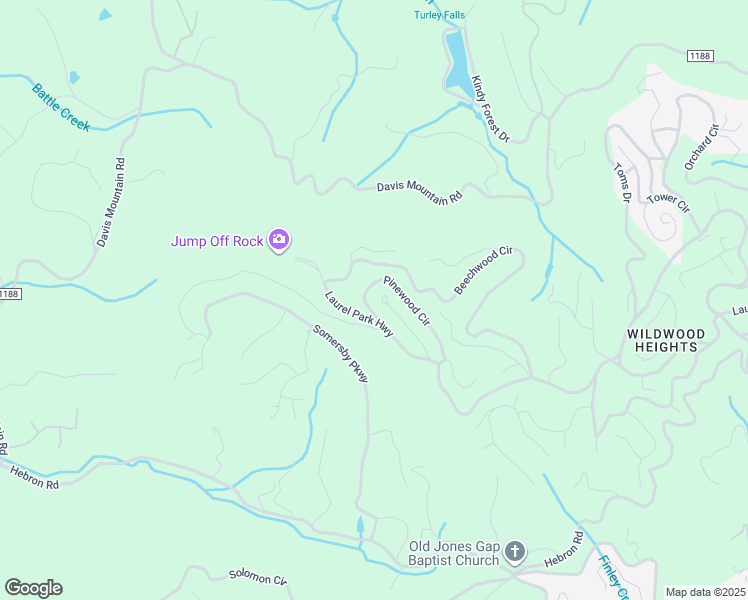 map of restaurants, bars, coffee shops, grocery stores, and more near 1203 Fleetwood Plaza in Laurel Park