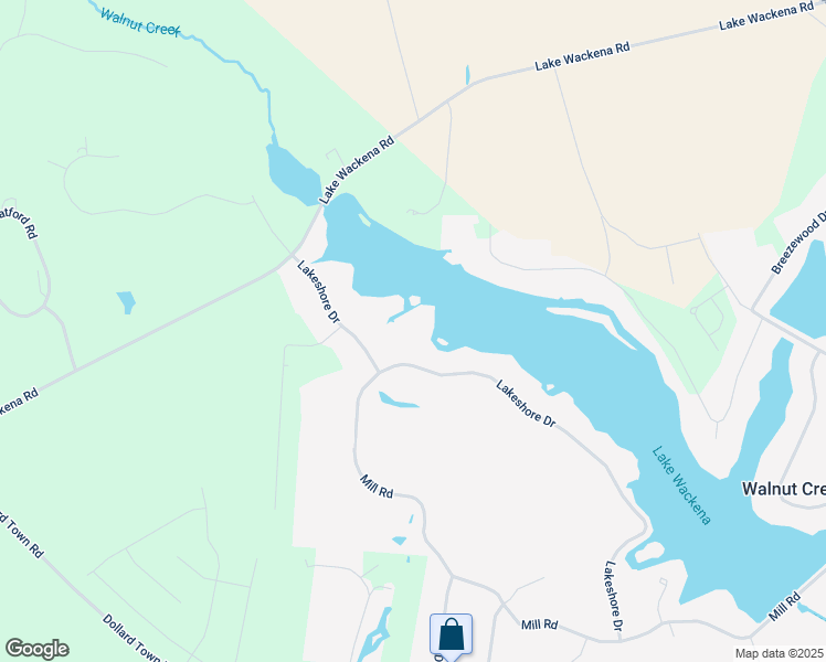 map of restaurants, bars, coffee shops, grocery stores, and more near 631 Lakeshore Drive in Goldsboro