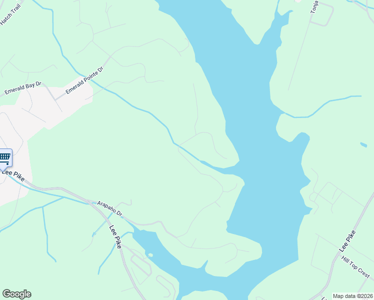 map of restaurants, bars, coffee shops, grocery stores, and more near 13206 Bellacoola Drive in Soddy-Daisy