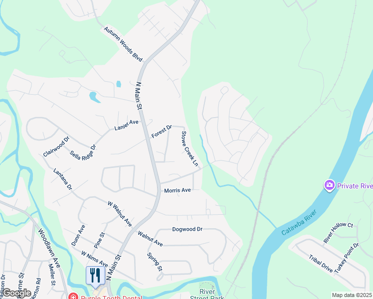 map of restaurants, bars, coffee shops, grocery stores, and more near 100 Matuka Court in Mount Holly