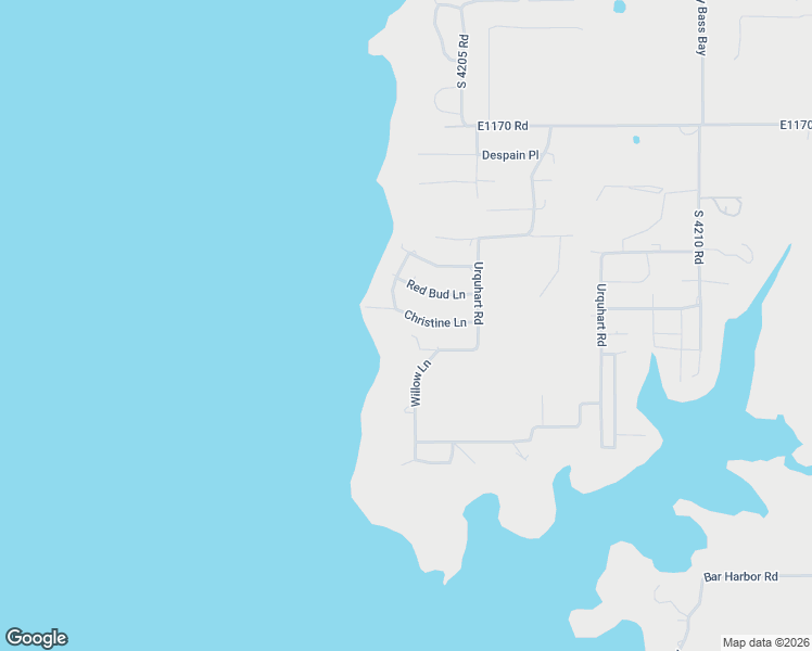 map of restaurants, bars, coffee shops, grocery stores, and more near 420313 East 1176 Road in Eufaula