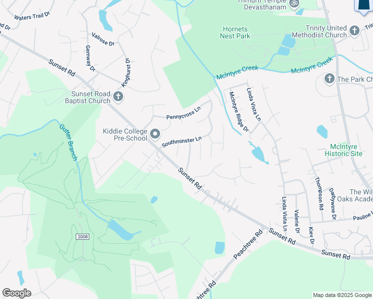 map of restaurants, bars, coffee shops, grocery stores, and more near 2702 Haversham Court in Charlotte