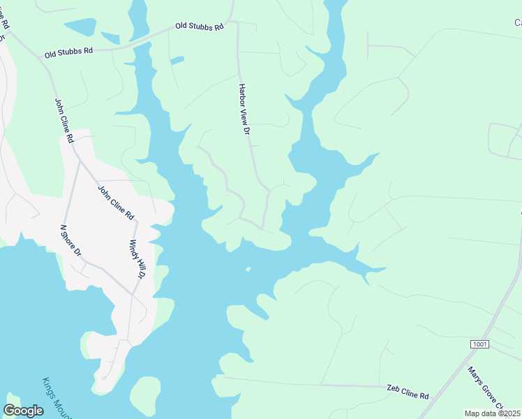 map of restaurants, bars, coffee shops, grocery stores, and more near 205 Harbor Point Drive in Cherryville
