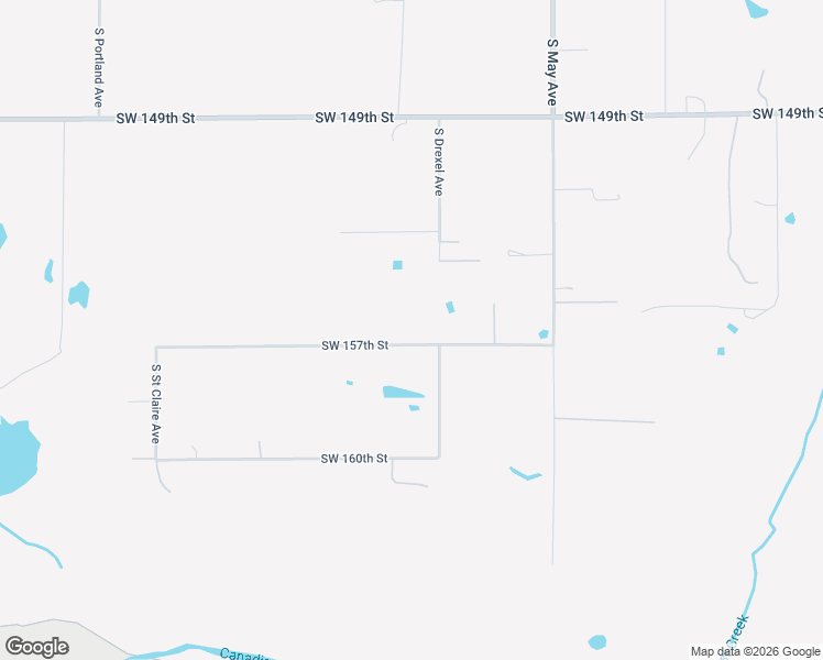 map of restaurants, bars, coffee shops, grocery stores, and more near 3101 Southwest 157th Street in Oklahoma City