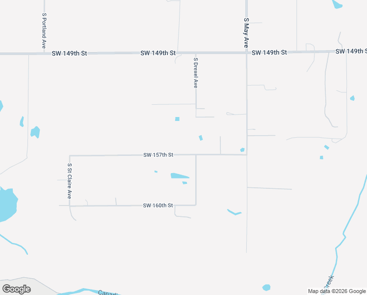 map of restaurants, bars, coffee shops, grocery stores, and more near 3101 Southwest 157th Street in Oklahoma City