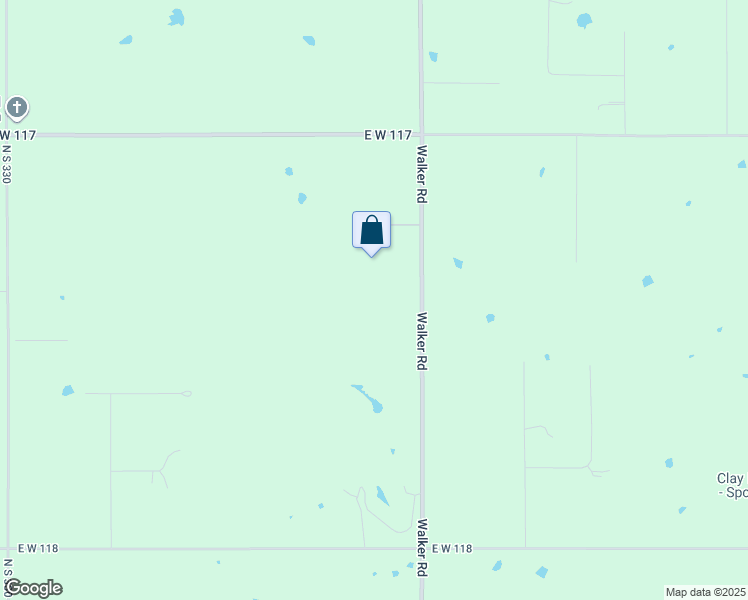 map of restaurants, bars, coffee shops, grocery stores, and more near 17400 Walker Road in Shawnee