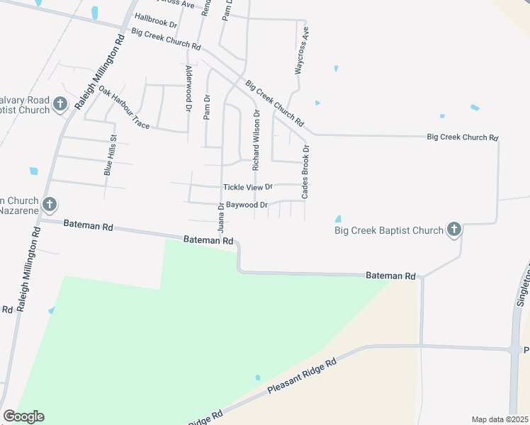 map of restaurants, bars, coffee shops, grocery stores, and more near 6853 Theda Cove in Millington