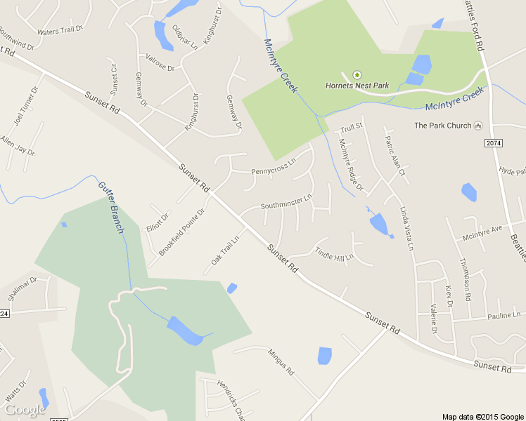 map of restaurants, bars, coffee shops, grocery stores, and more near 2702 Haversham Court in Charlotte