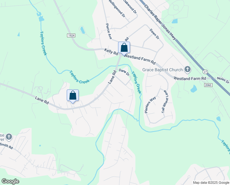 map of restaurants, bars, coffee shops, grocery stores, and more near 108 Greentree Drive in Mount Holly