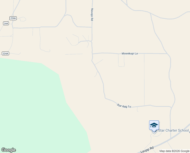 map of restaurants, bars, coffee shops, grocery stores, and more near 15641 Leupp Road in Flagstaff