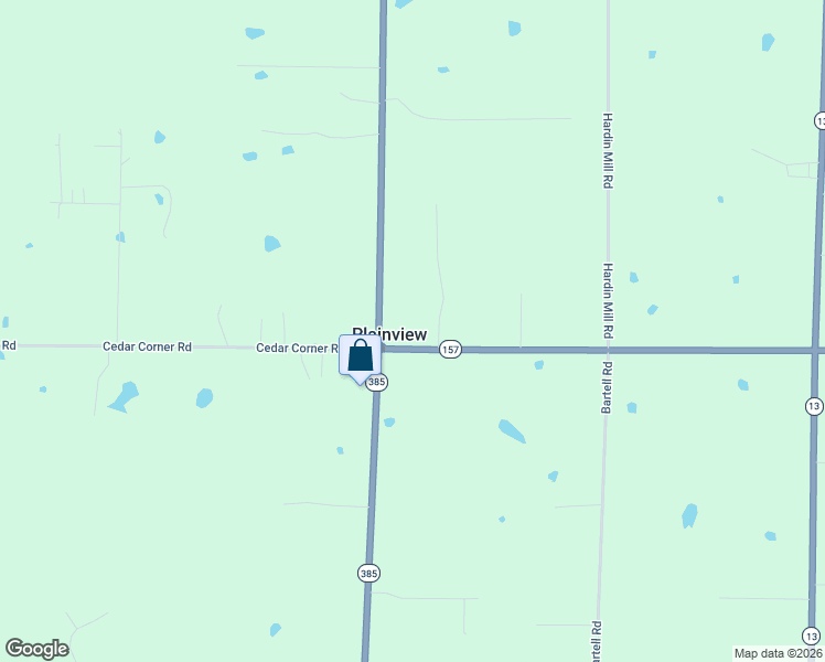 map of restaurants, bars, coffee shops, grocery stores, and more near 2754 Arkansas 157 in Judsonia