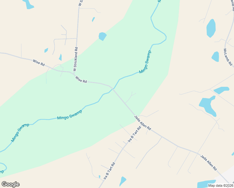 map of restaurants, bars, coffee shops, grocery stores, and more near 1114 Jada Allen Road in Dunn