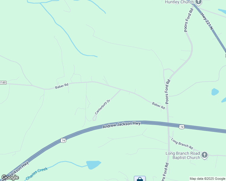 map of restaurants, bars, coffee shops, grocery stores, and more near 341 Baber Road in Rutherfordton