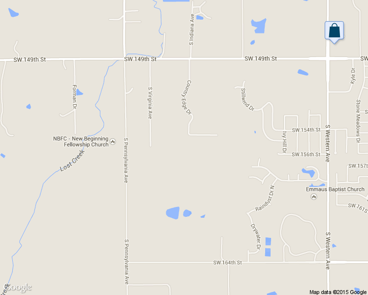 map of restaurants, bars, coffee shops, grocery stores, and more near 15525 Country Edge Drive in Oklahoma City