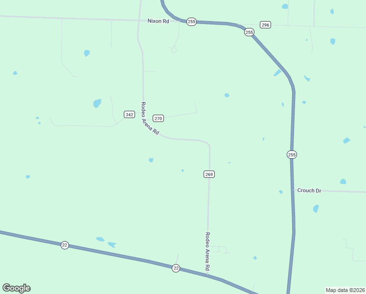 map of restaurants, bars, coffee shops, grocery stores, and more near 3037 Rodeo Arena Road in Lavaca