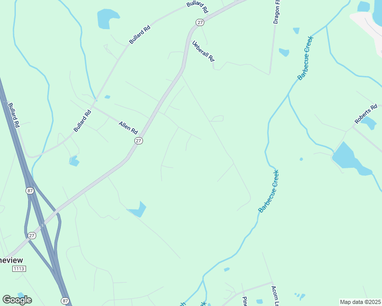 map of restaurants, bars, coffee shops, grocery stores, and more near 75 Sapphire Drive in Sanford
