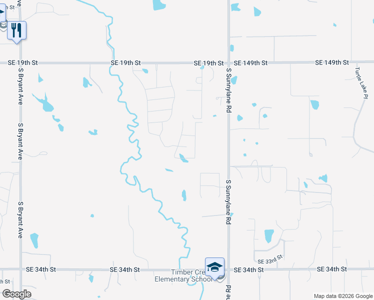 map of restaurants, bars, coffee shops, grocery stores, and more near 2901 Southeast 26th Street in Moore