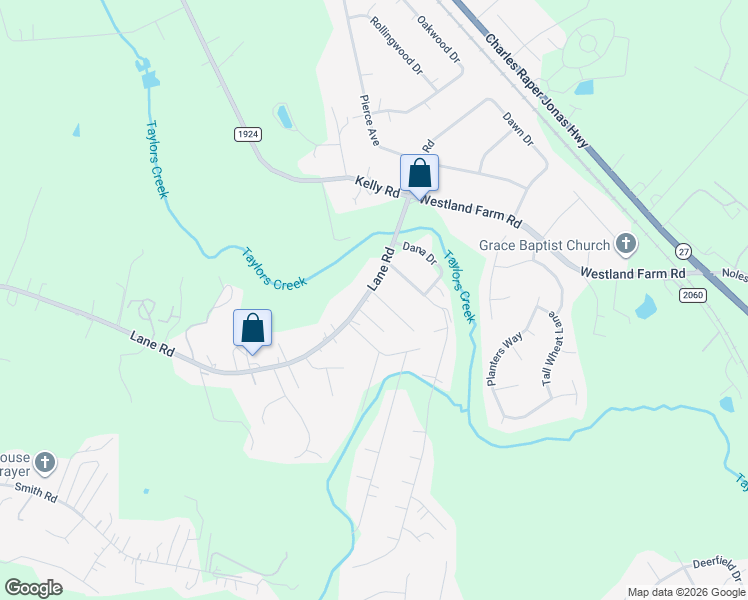 map of restaurants, bars, coffee shops, grocery stores, and more near 108 Greentree Drive in Mount Holly