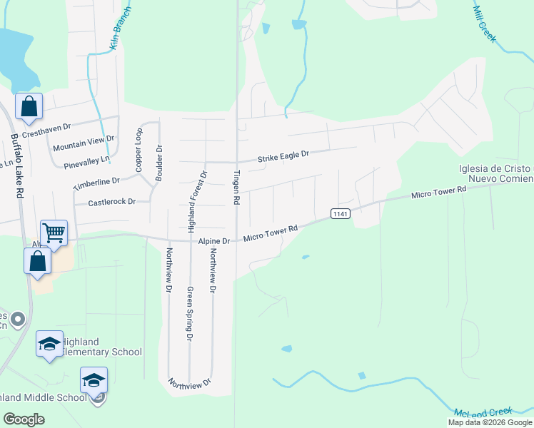 map of restaurants, bars, coffee shops, grocery stores, and more near 90 Micro Court in Broadway