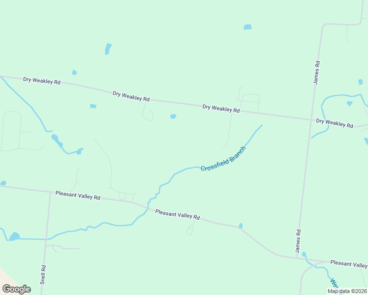 map of restaurants, bars, coffee shops, grocery stores, and more near 175 Dry Weakley Road in Ethridge