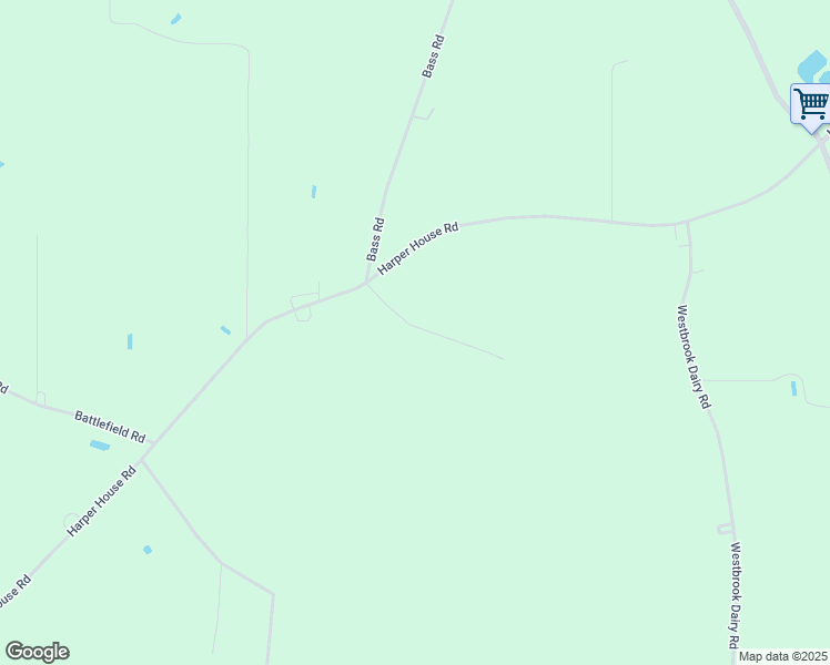 map of restaurants, bars, coffee shops, grocery stores, and more near 4085 Harper House Road in Four Oaks