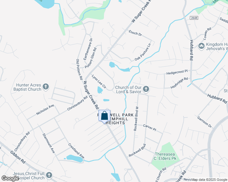 map of restaurants, bars, coffee shops, grocery stores, and more near 4804 Lynn Lee Circle in Charlotte