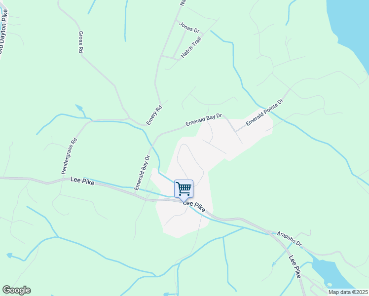 map of restaurants, bars, coffee shops, grocery stores, and more near 13060 Emerald Creek Cir in Soddy-Daisy